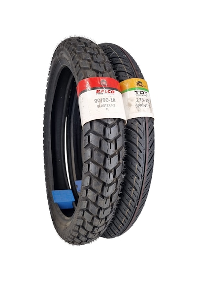90/90-18 Ve 275-18 Tubeless - Dubleks Blaster Ht /sprint Lastik Takımı
