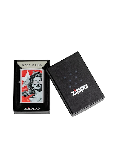 Zippo 250 Nostalgic Design Çakmak Çok Renkli