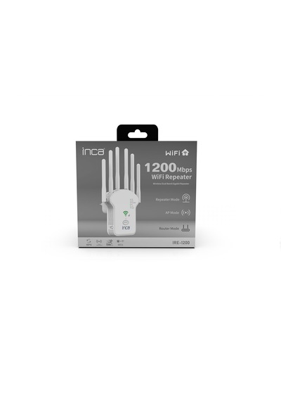 Inca Ire-1200 1200mbps Wi-fi Sinyal Güçlendirici Menzil Genişletici Repeater Dual Band