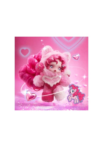 Skullpanda X My Little Pony Blind Box Peluş Anahtarlık