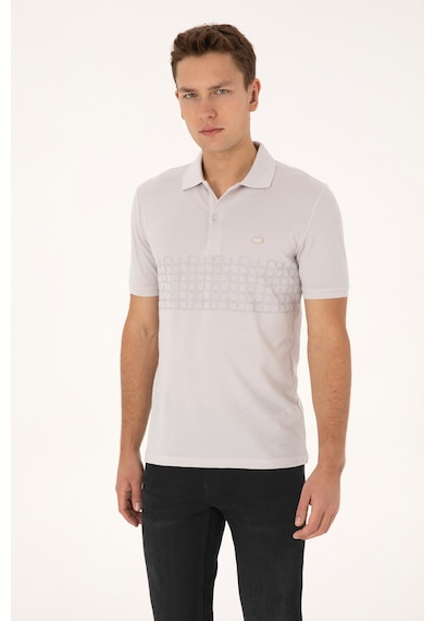 U.S. Polo Assn. U.s. Polo Assn. Erkek Taş Tişört 50324789-vr049 Taş Rengi