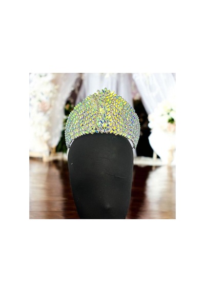 Kristal Taşlı Gelin,kına,nişan,söz,after,bride,party Taç 2 Janjanlı - 707821387 Janjanlı
