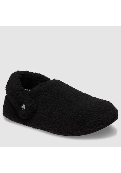 Crocs Classic Cozzzy Slipper Unısex Ev Terlik Black Black Siyah