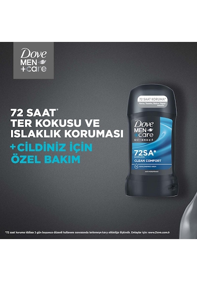 Dove Men +care Erkek Stick Deodorant Clean Comfort 50 Ml X2