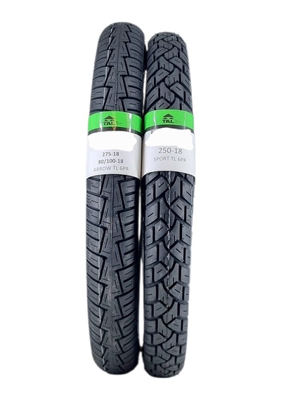 275-18 Arrow Ve 250-18 Sport Tl Tubeless - Dubleks Lastik Takımı