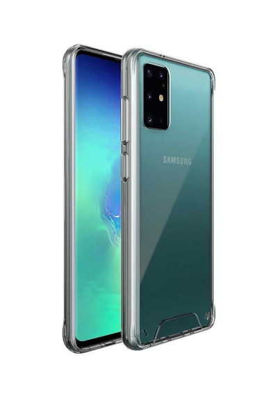 Galaxy S20 Plus Kılıf Zore Gard Silikon Renksiz