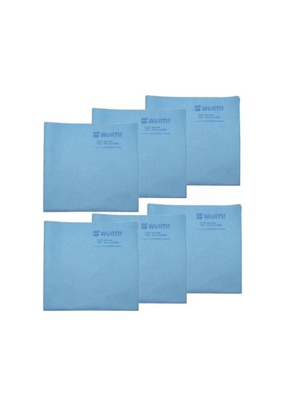 Star Global 38x60 Cm Sentetik Güderi Bez Mavi 130 Gr 6 Adet