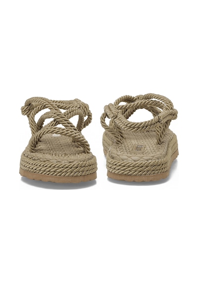 Butigo Hailey 6fx Naturel Kadın Düz Sandalet 000000000102688725 Bej Butigo Hailey 6fx Naturel Kadın Düz Sandalet 000000000102688725 Bej