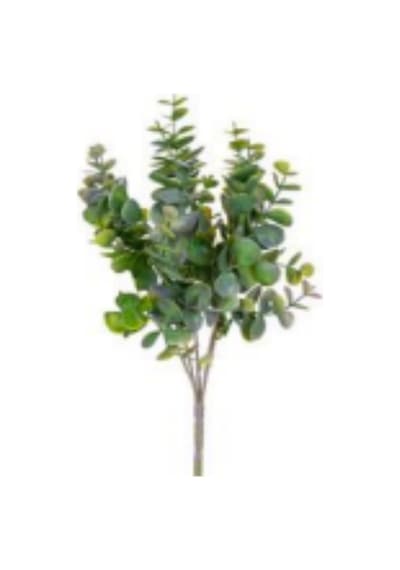 Yapay Çiçek Okaliptus Mor-yeşil 30 Cm. Çok Renkli