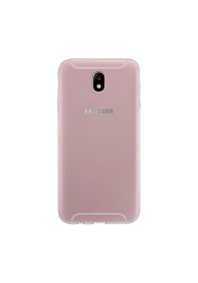 Samsung Galaxy Uyumlu J7 Pro 1mm Silikon Şeffaf Kapak