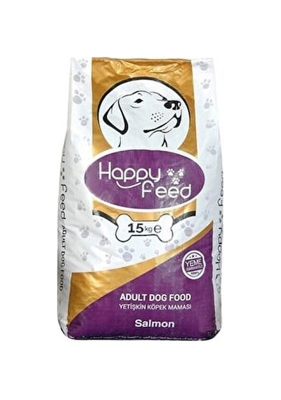 Happy Feed Somon Balıklı Köpek Maması 15 KG