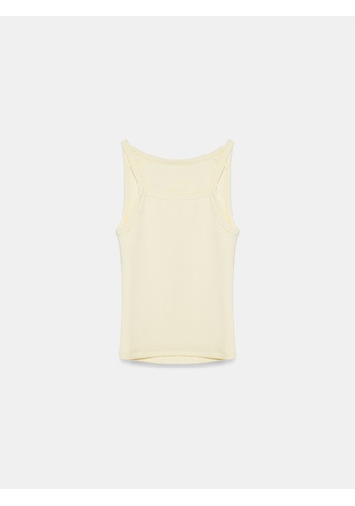 Dilvin 32774 Halter Yaka Top-açık Sarı