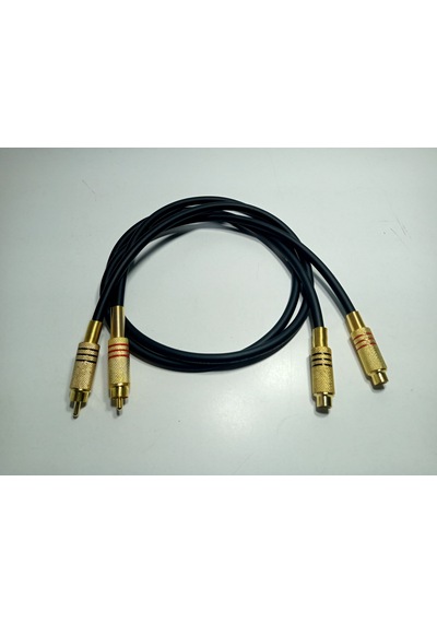 Rca Kablosu Uzatma Kablosu El Yapımı Bakır Amfi Rca Uzatma- 1 Mt