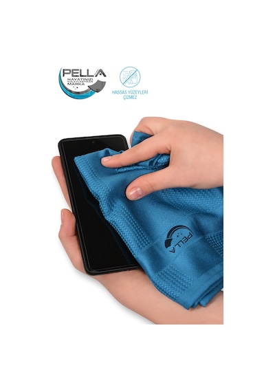 Pell By Erwa Active Çamaşır Suyu ile Kullanılabilen Tek Mikrofiber Bez 3'lü 40 x 60 CM