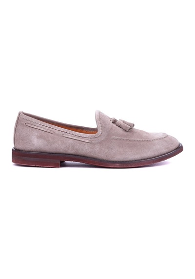 Shoetyle - Hakiki Deri Vizon Rengi Erkek Loafer - 900-4792-1478