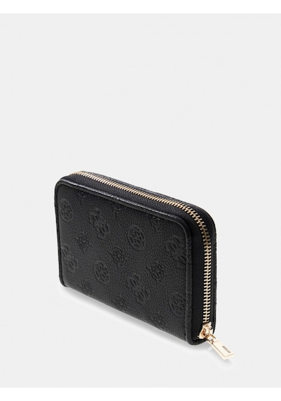 Guess Anise Orta Boy Fermuarlı Kadın Siyah Cüzdan Swpd9916140-blo