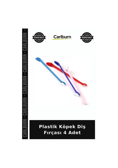 Özel Üretim Evcil Hayvan Ağız Bakımı Temizlik Plastik Köpek Diş Fırçası 4 Adet