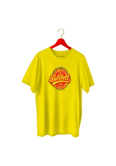 Bluu Barbell Sporcu T-Shirt Bisiklet Yaka (528818977)