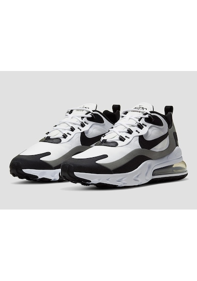 Nike Air Max 270 React Sneaker Erkek Ayakkabı Beyaz - Siyah