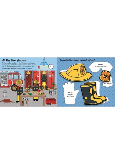 Priddy Books Firefighter Let'S Pretend Sets