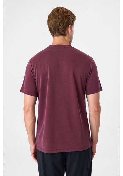 Back And Bond Regular Fit Bordo Bisiklet Yaka Tişört Çok Renkli