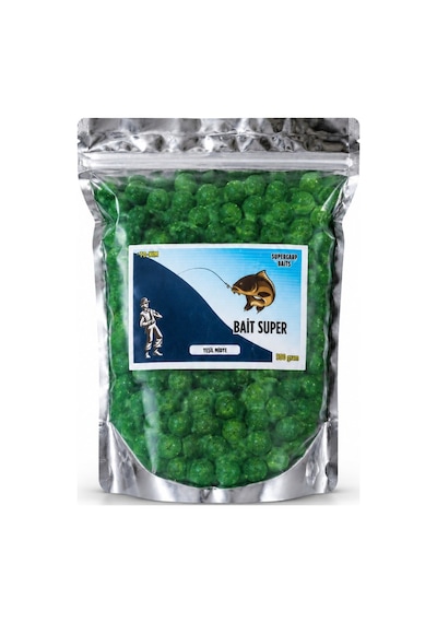 Supercarp Baits 18mm Boili 500 Gr 7-yeşil Midye