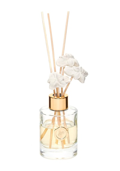 100 Ml Gold Boyunlu Cam Şişe Vanilya Sandal Oda Kokusu Vanilya