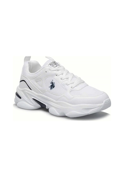 U.s. Polo Assn. Bob 101946822 Kadın Beyaz Günlük Yürüyüş Koşu Sneaker Spor Ayakkabı Beyaz