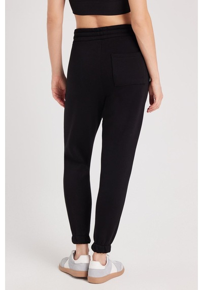 Tudors Kadın Relax Fit Rahat Kesim Şardonlu 3 Cepli Lastikli Jogger Paça Siyah Eşofman Altı-37884 Tudors Kadın Relax Fit Rahat Kesim Şardonlu 3 Cepli Lastikli Jogger Paça Siyah Eşofman Altı-37884