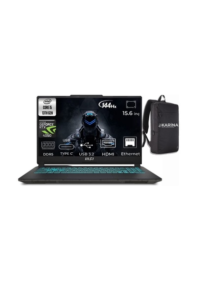 MSI Cyborg 15 i5-13420H A13ve-1252xtr-000 24 GB 512 GB RTX4050 15.6" Dos Dizüstü Bilgisayar
