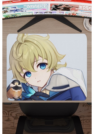 Mika Genshin Impact Anime Oyuncu V4 - 48x40 Xl Gaming Mouse Pad Fare Altlığı