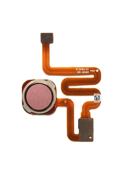 Gmr Xiaomi Uyumlu Redmi S2 İçin Parmak İzi Sensörü Esnek Kablo Pembe