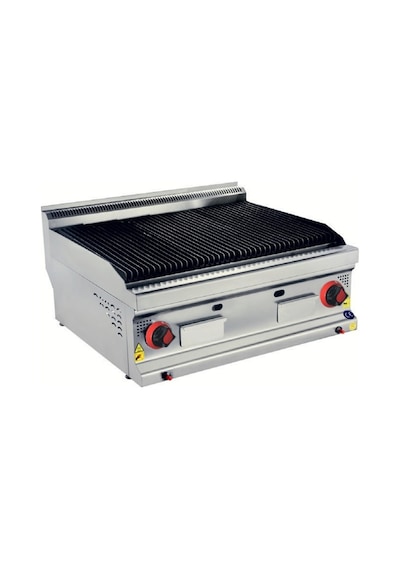 Karacasan Endüstriyel 900 Seri Set Üstü 80 Cm Doğalgazlı Sulu Döküm Izgara