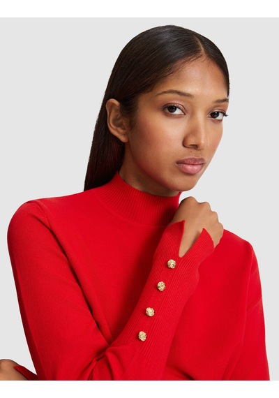 Pierre Cardin Kadın Kırmızı Kazak /triko 50331311-vr030
