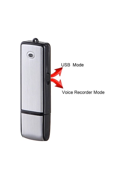 Teknospy 32 GB USB Ses Kayıt Dinleme Flash Bellek Cihazı Voice Recorder