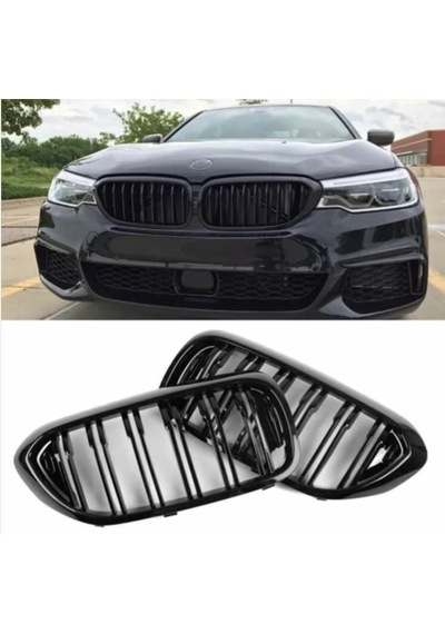 Bmw G30 Makyajsız Ön Böbrek Panjur Çift Tırnak 2017-2020