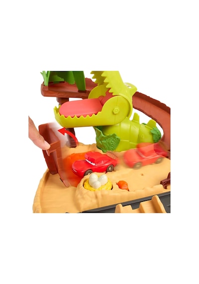 Cars On the Road Dino Playground Playset HMD74