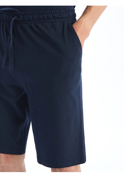 Lc Waikiki Standart Kalıp Erkek Pijama Alt Şort Navy