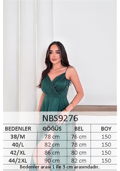 Neşeli Butik Kadın Ayarlanabilir Askılı Yırtmaçlı Tül Abiye Elbise Rys9276 Zümrüt Yeşili Neşeli Butik Kadın Ayarlanabilir Askılı Yırtmaçlı Tül Abiye Elbise Rys9276 Zümrüt Yeşili