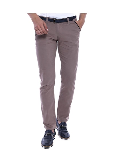 Gabardin Modelli Bej Erkek Pantolon - Wessi Siyah