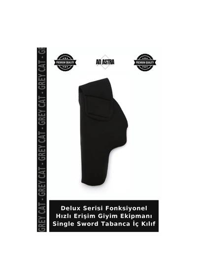 Delux Serisi Fonksiyonel Hızlı Erişim Giyim Ekipmanı Single Sword Tabanca İç Kılıf