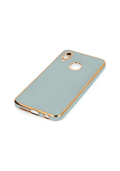 Newface Huawei P20 Lite Kılıf Volet Silikon - Semeglbl - 89 Açık Yeşil