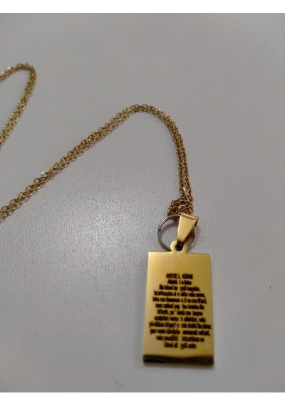 Mrchediyesepeti Çelik Kolye Şahsa Özel