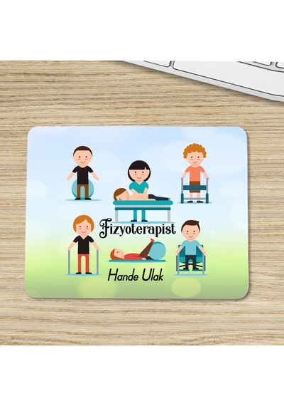 Fizyoterapiste Özel Isimli Mouse Pad