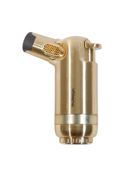 Parmida 3 Torch Pürmüz Gold Masa Tipi Metal Puro Çakmağı - Tr9240