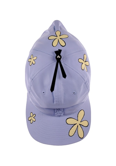 Antartidee Şapka Tasarımlı Duvar Saati / Little Hat Lila - Siyah