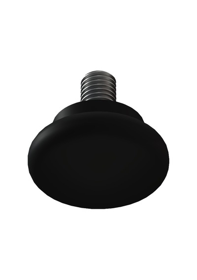 Cateksss 3/8x40 Bingo Ayak, Pingo Ayak, Çap:38 Mm Siyah - 36 Lı Paket