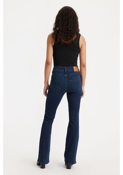 Levi's 725 High Rise Bootcut Tr Lots Of Love Dark Indigo Kadın Jean-14330 Koyu Mavi
