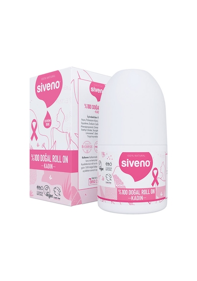 2 Adet Siveno Doğal Roll On 50 Ml Kadın