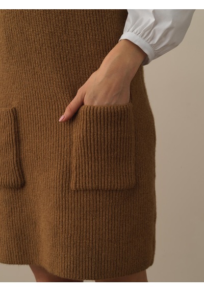 Xint Camel Oversize Elbise 850924